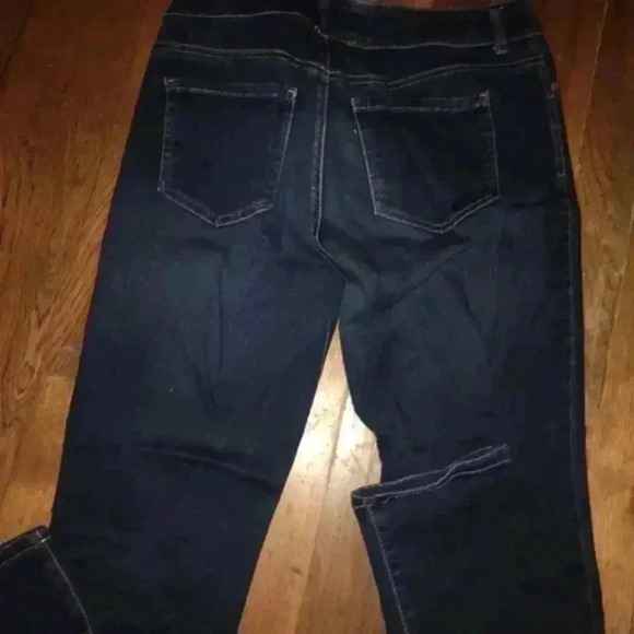 Chico’s Platinum Denim Stretch Ankle‎ Jeans, Sz 0.5 - Picture 3 of 3